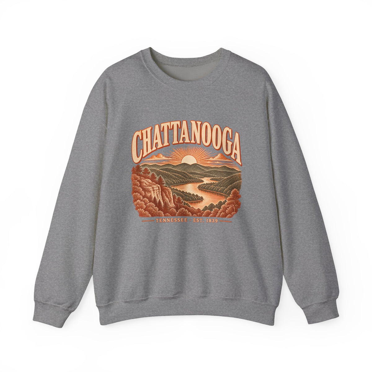 Chattanooga Engraved Valley Crewneck Sweatshirt