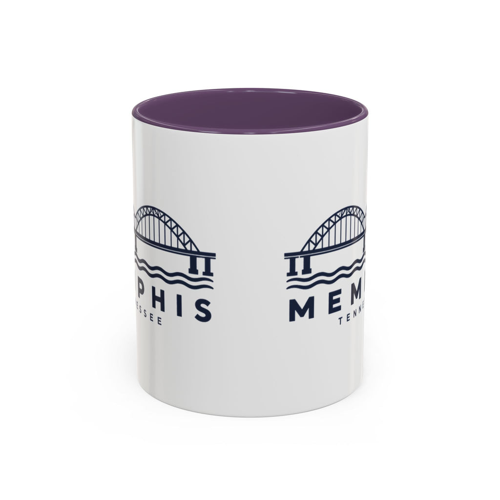 Memphis Hernando de Soto Bridge Accent Mug