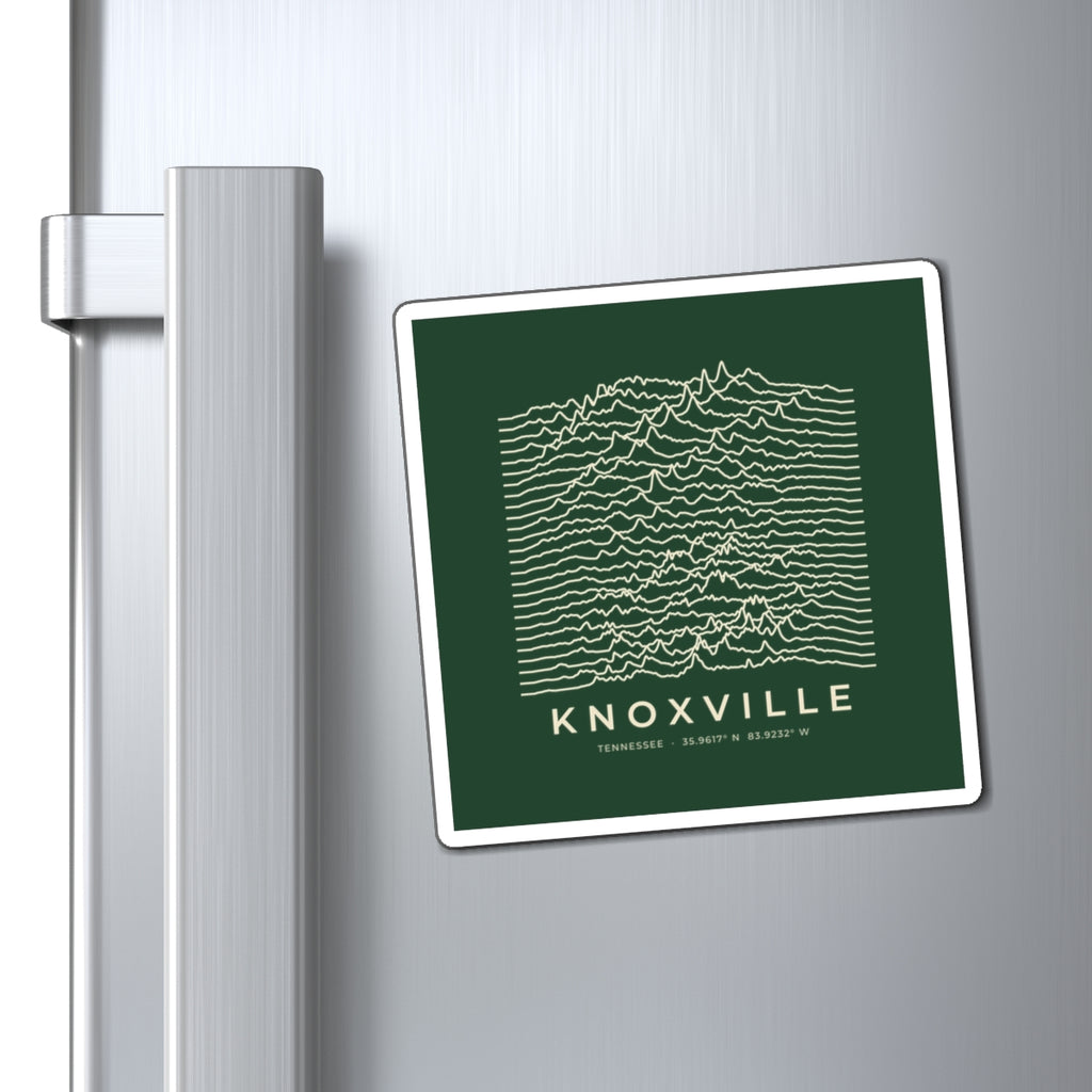 Knoxville Ridgeline Magnet (Forest Green)