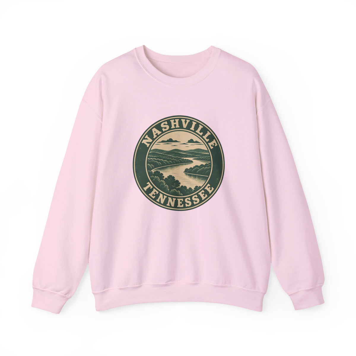 Nashville Park Badge Crewneck Sweatshirt