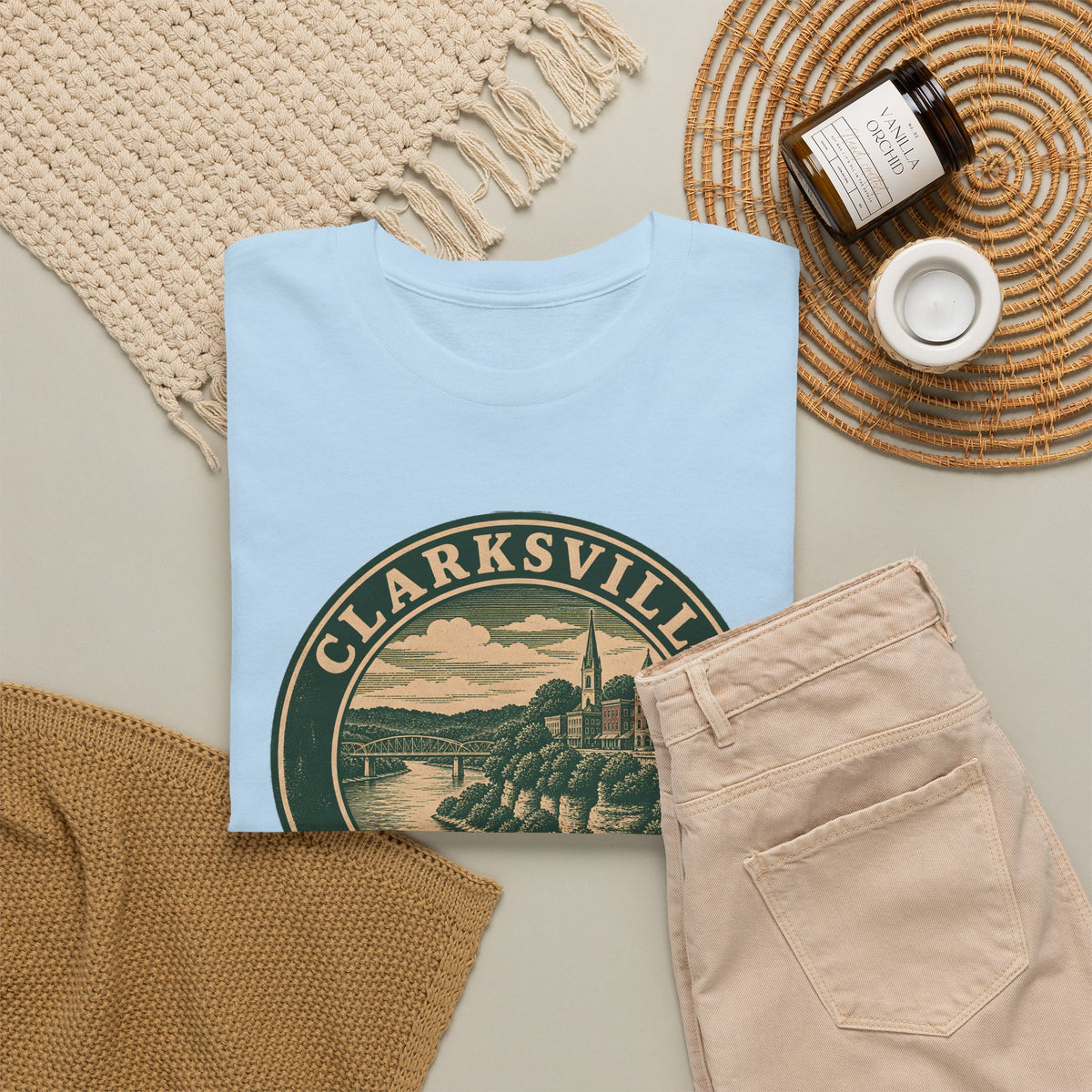 Clarksville Park Badge T-Shirt