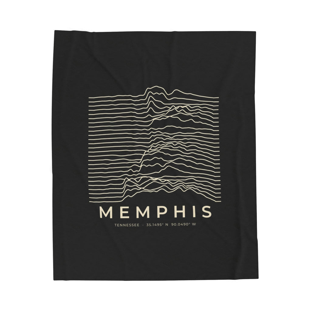 Memphis Ridgeline Blanket (Black)