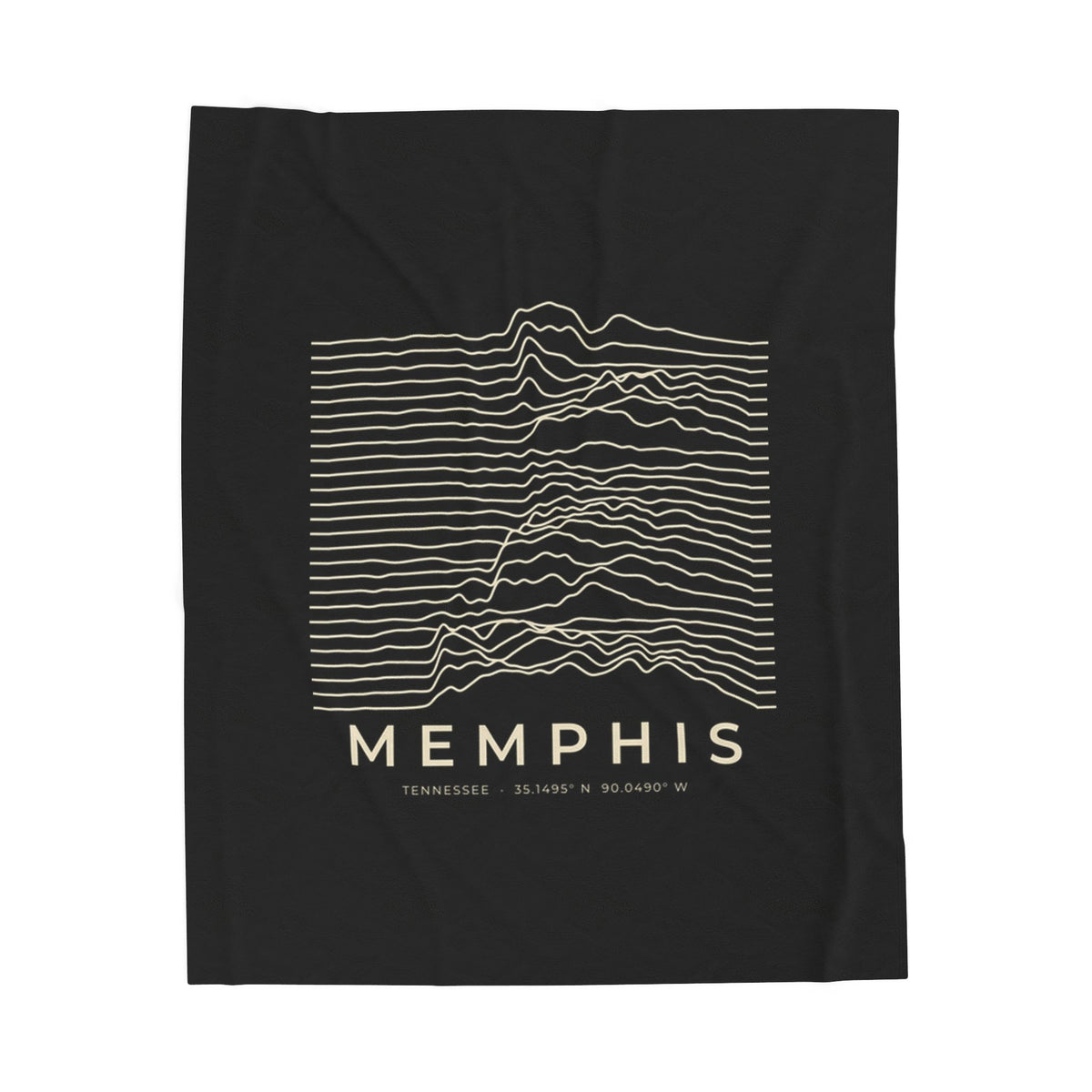 Memphis Ridgeline Blanket (Black)