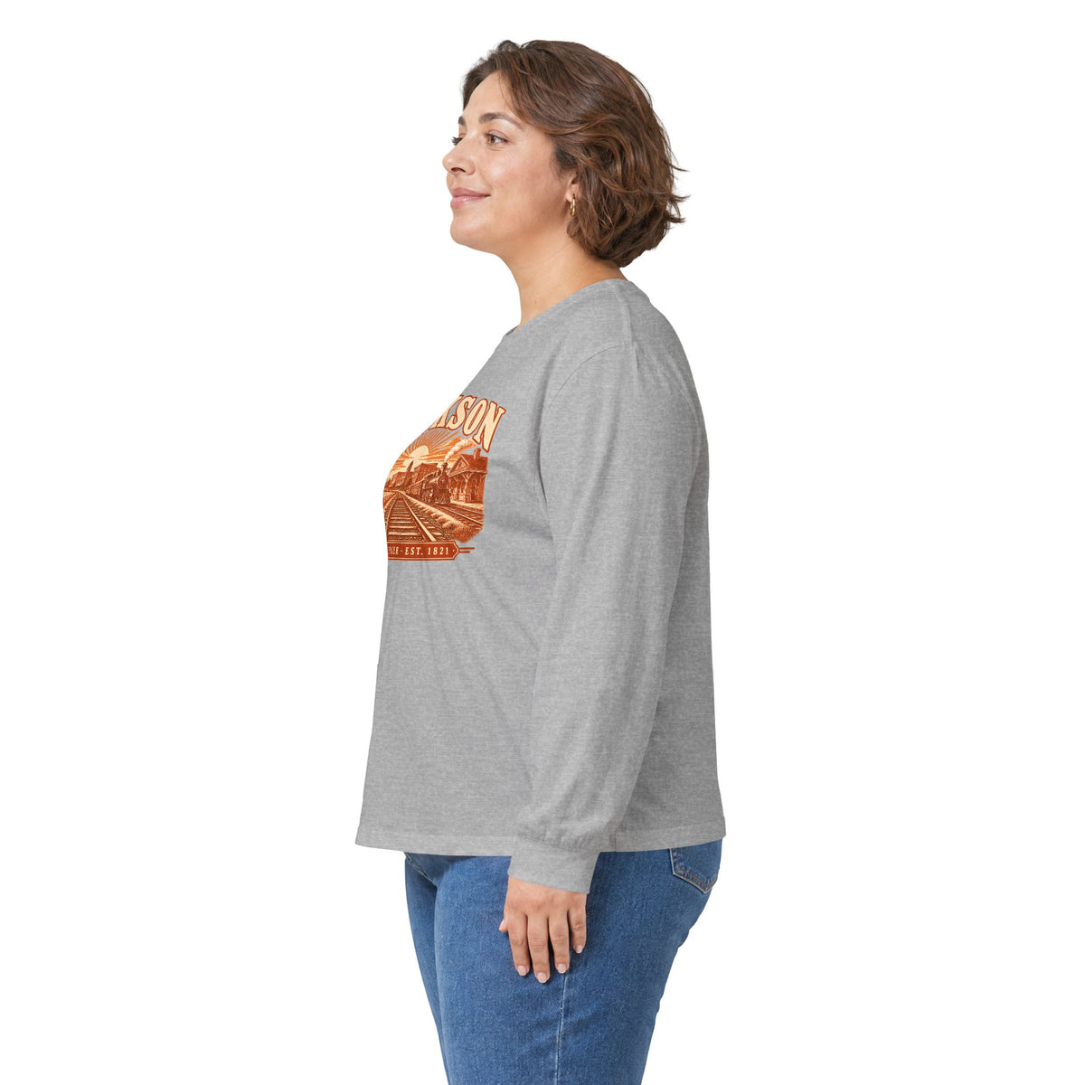 Jackson Engraved Valley Long Sleeve T-Shirt