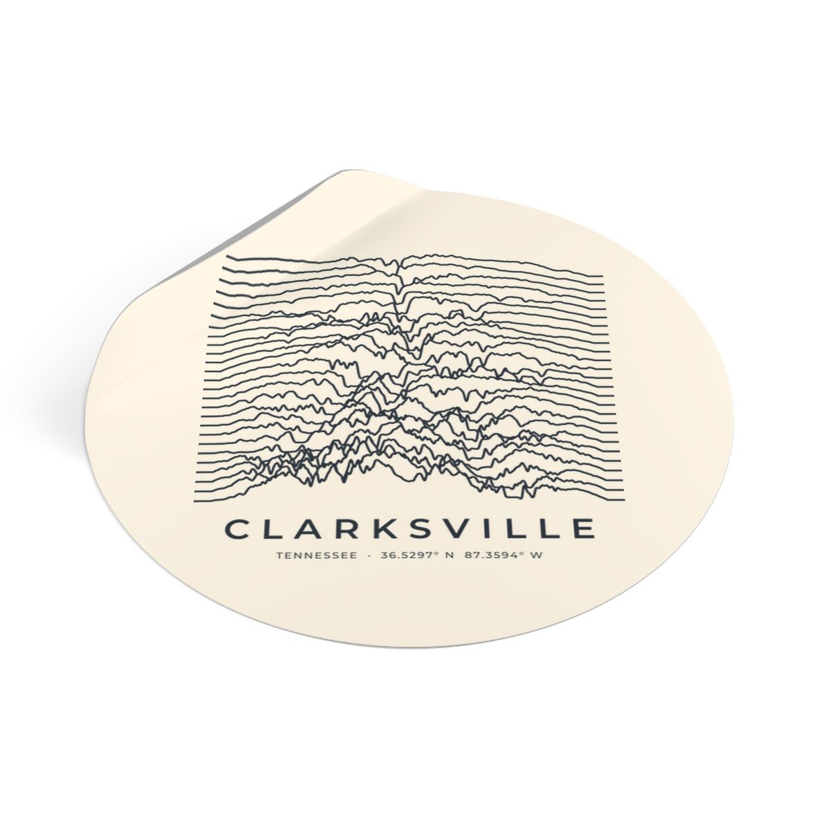 Clarksville Ridgeline Sticker
