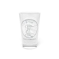 Chattanooga Street Map Pint Glass