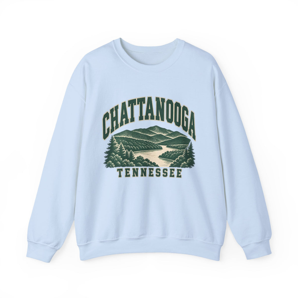 Chattanooga Vintage Varsity Crewneck Sweatshirt