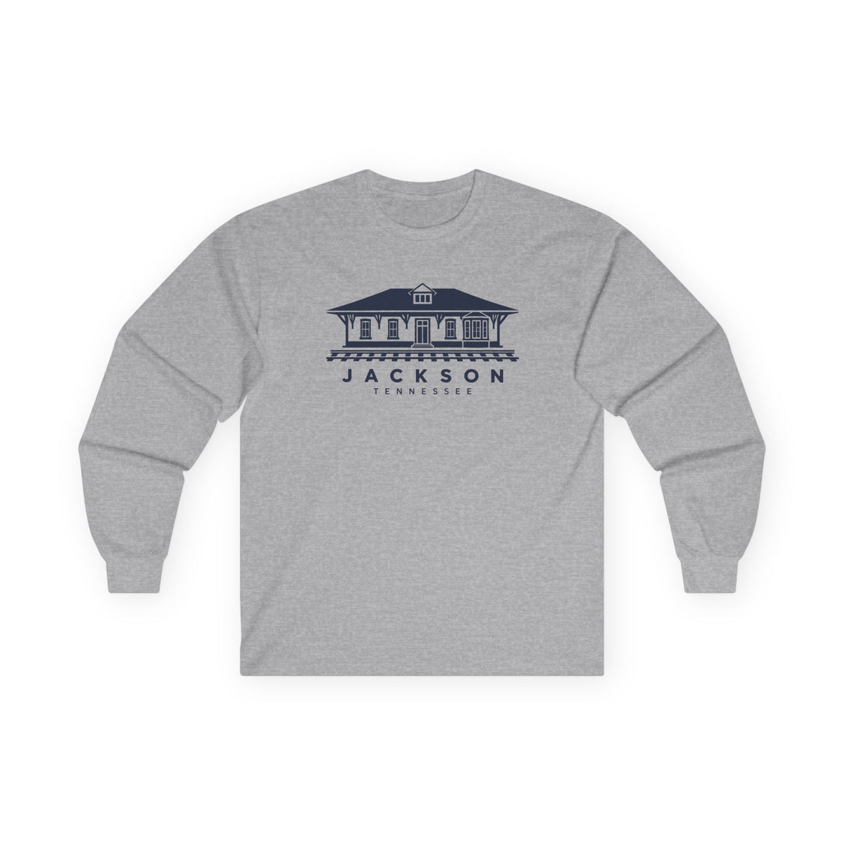 Jackson Train Depot Long Sleeve T-Shirt