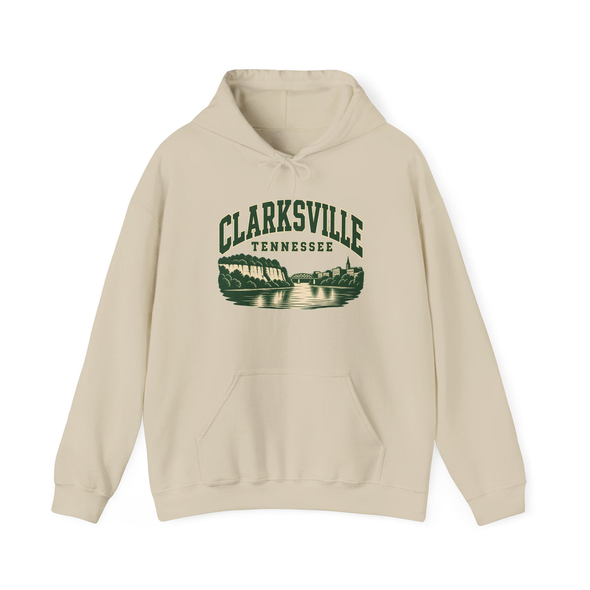 Clarksville Vintage Varsity Hoodie