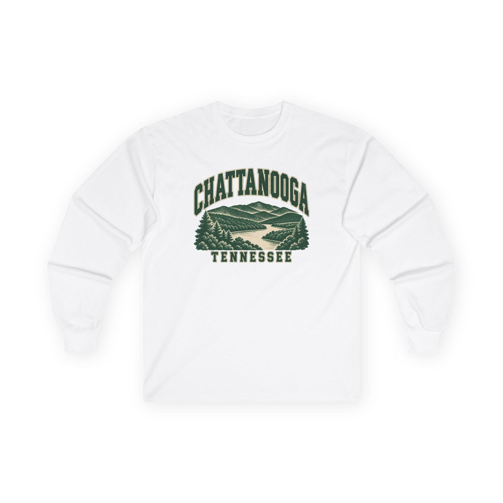 Chattanooga Vintage Varsity Long Sleeve T-Shirt
