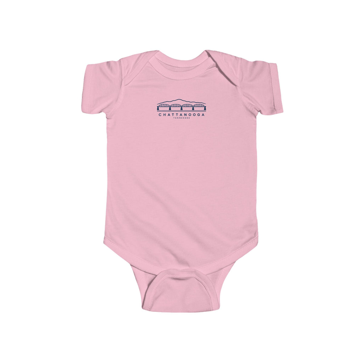Chattanooga Walnut Street Bridge Baby Bodysuit