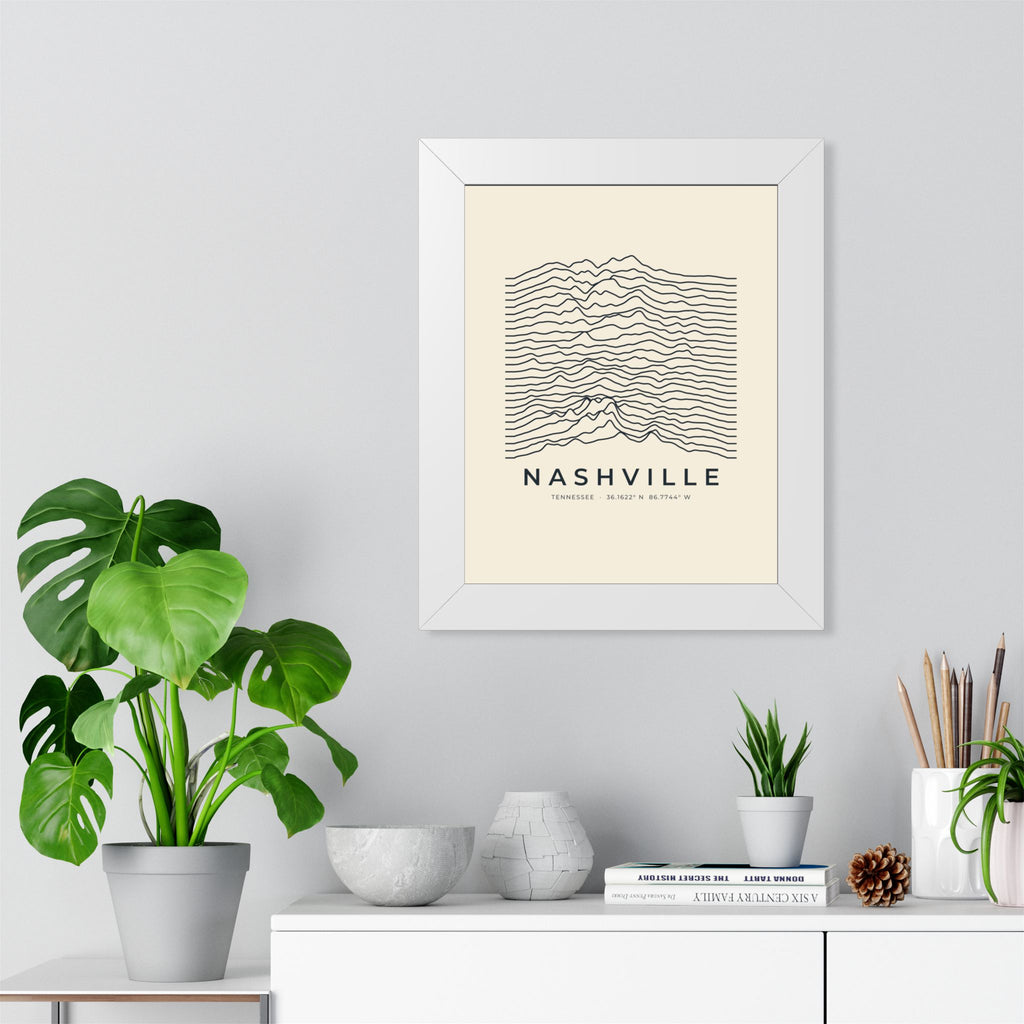 Nashville Ridgeline Framed Print