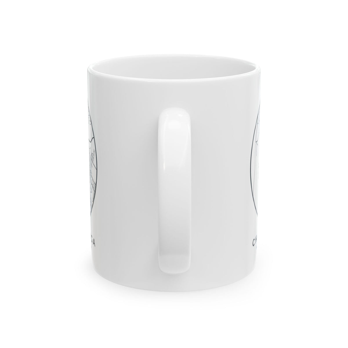 Chattanooga Street Map Mug