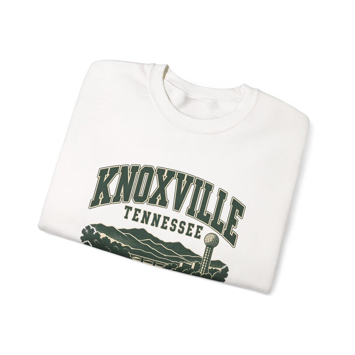 Knoxville Vintage Varsity Crewneck Sweatshirt