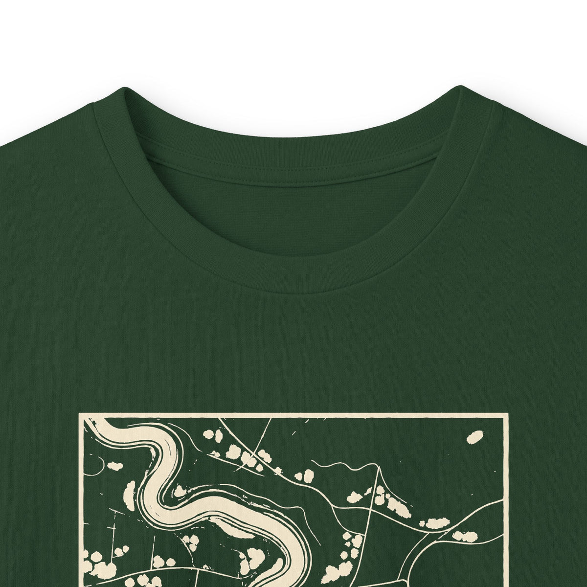 Murfreesboro Topo Map Long Sleeve T-Shirt