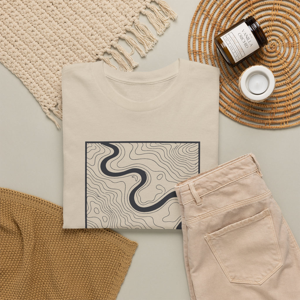 Jackson Topo Map T-Shirt