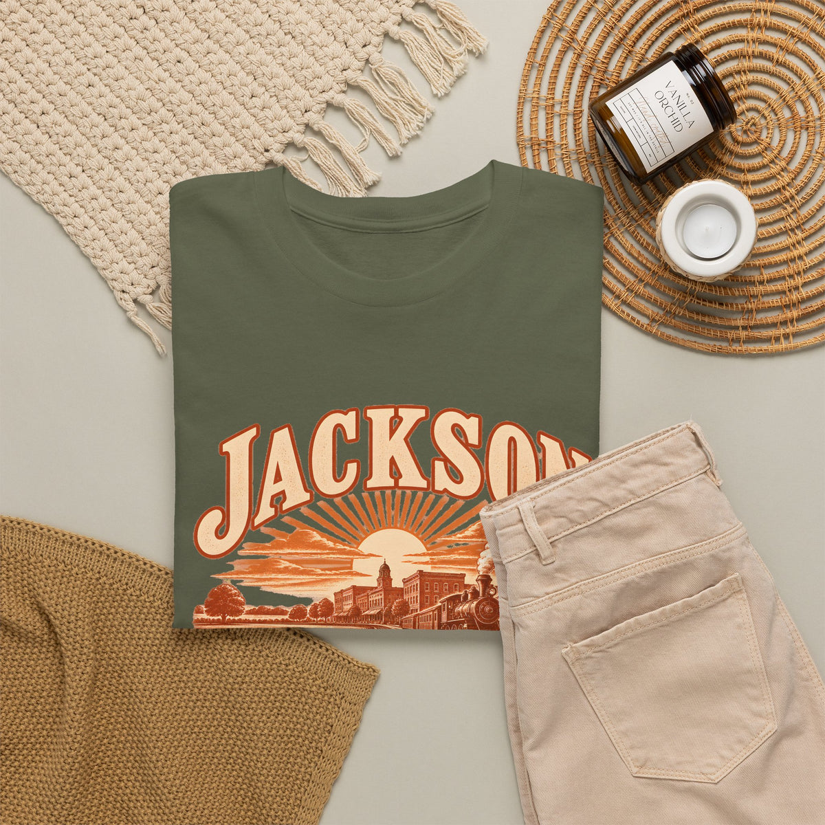 Jackson Engraved Valley T-Shirt