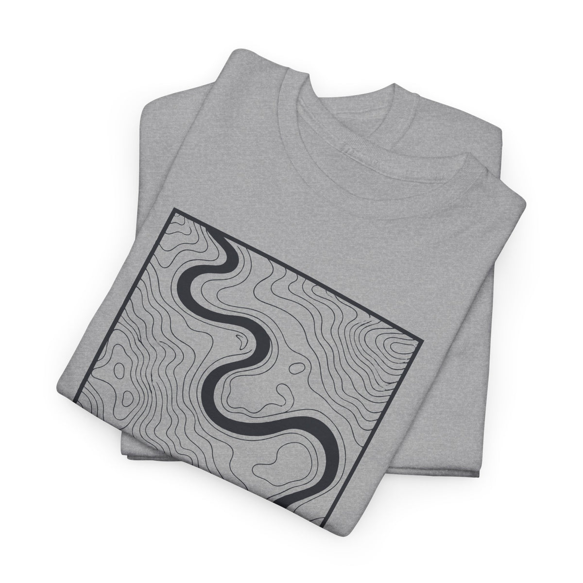 Jackson Topo Map T-Shirt