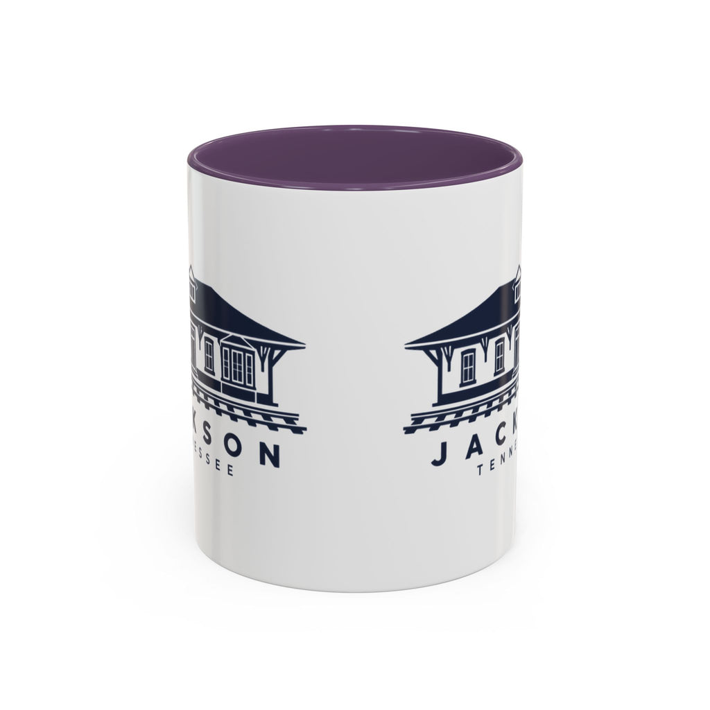 Jackson Train Depot Accent Mug