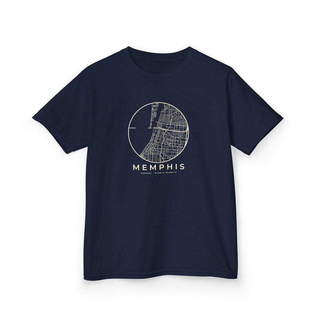 Memphis Street Map Kids T-Shirt