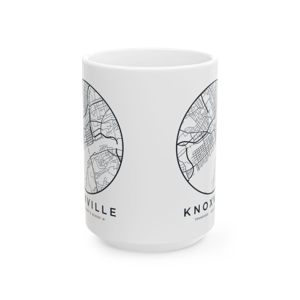 Knoxville Street Map Mug