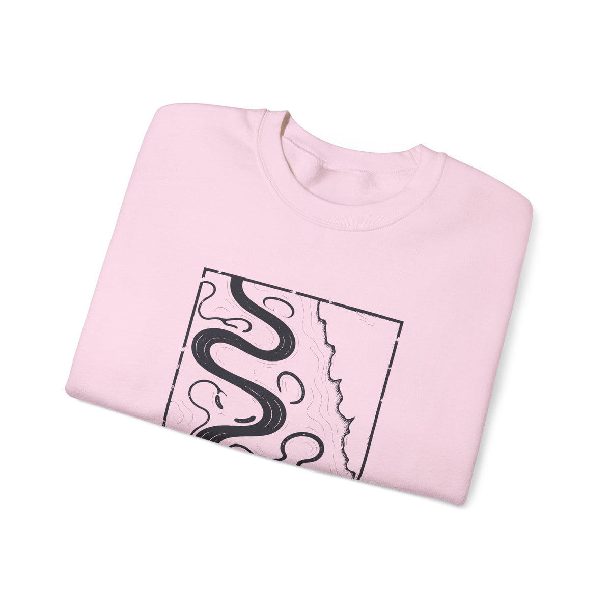 Memphis Topo Map Crewneck Sweatshirt