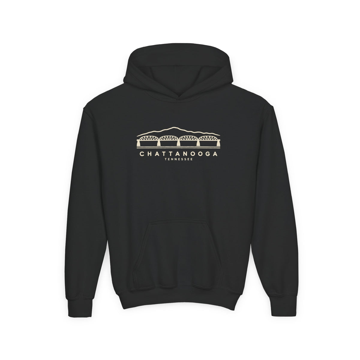 Chattanooga Walnut Street Bridge Kids Hoodie
