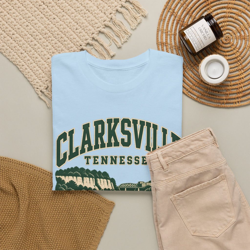 Clarksville Vintage Varsity T-Shirt