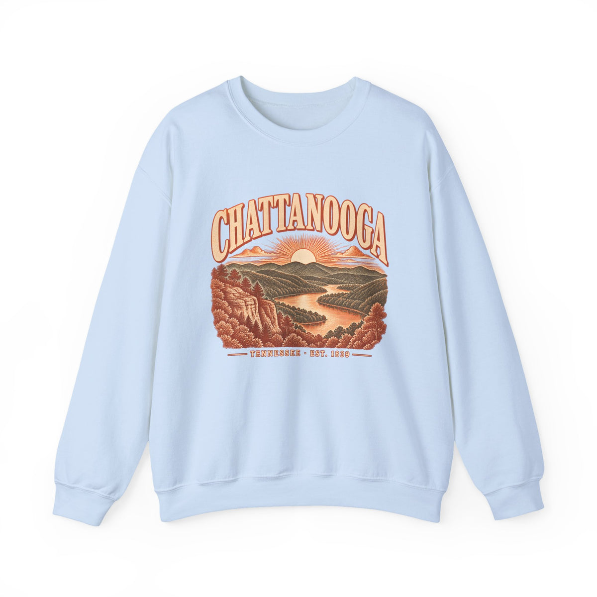 Chattanooga Engraved Valley Crewneck Sweatshirt