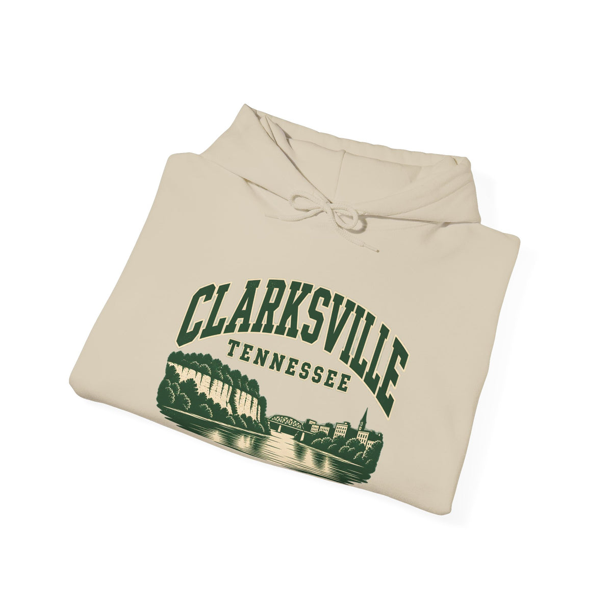 Clarksville Vintage Varsity Hoodie