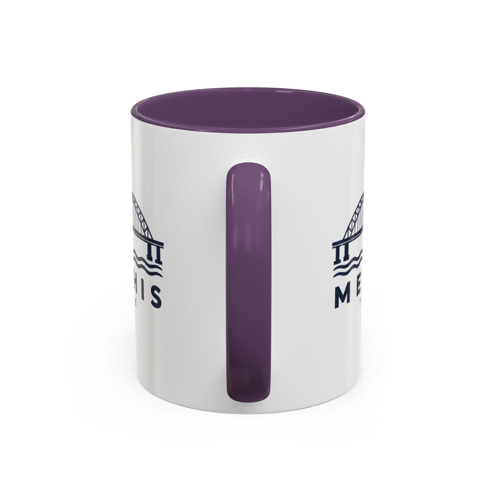 Memphis Hernando de Soto Bridge Accent Mug