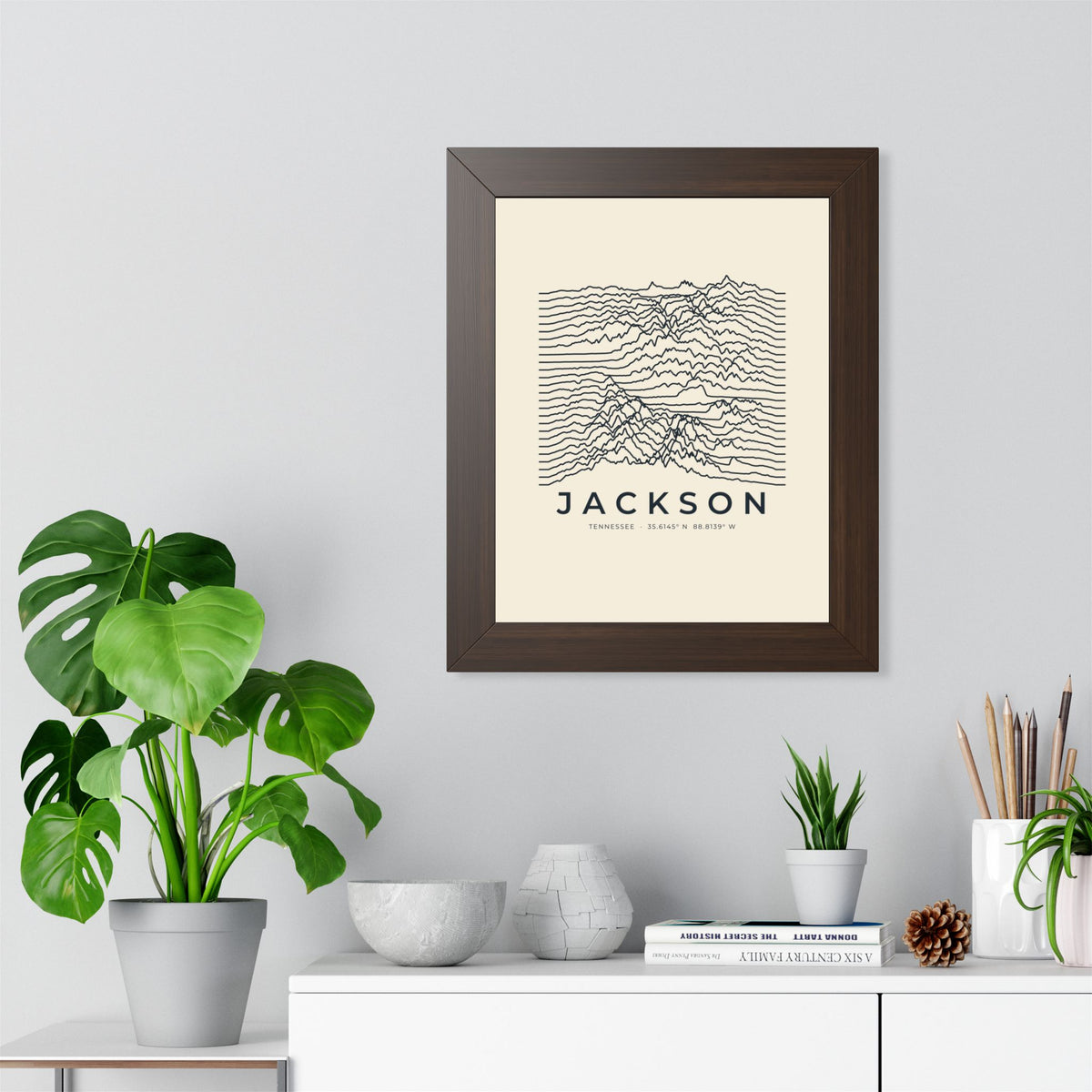 Jackson Ridgeline Framed Print