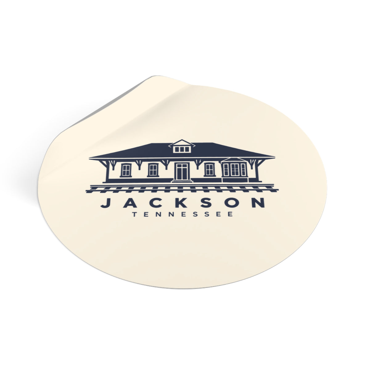 Jackson Train Depot Sticker