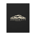Johnson City Buffalo Mountain Canvas Print (Black)