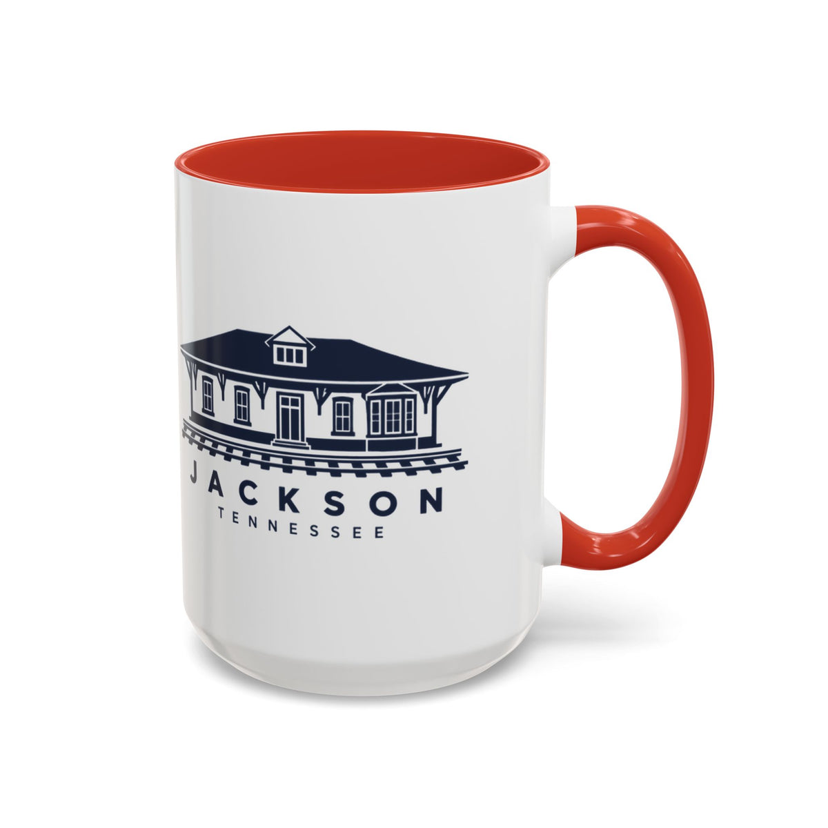 Jackson Train Depot Accent Mug