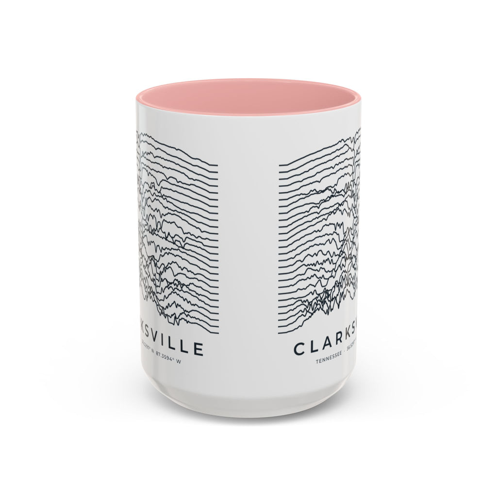 Clarksville Ridgeline Accent Mug