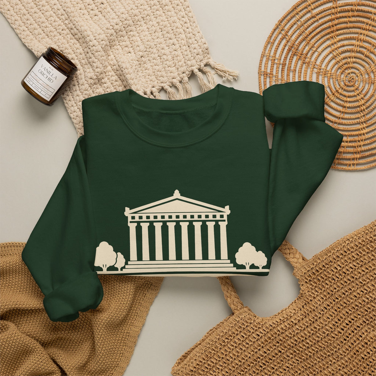 Nashville Parthenon Crewneck Sweatshirt