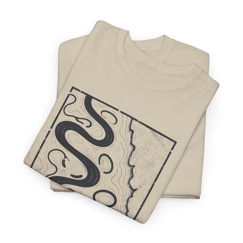 Memphis Topo Map T-Shirt