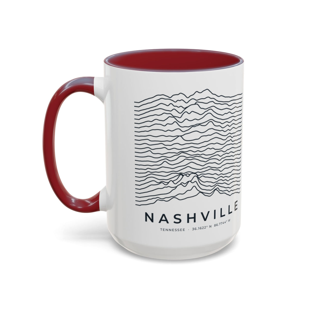 Nashville Ridgeline Accent Mug