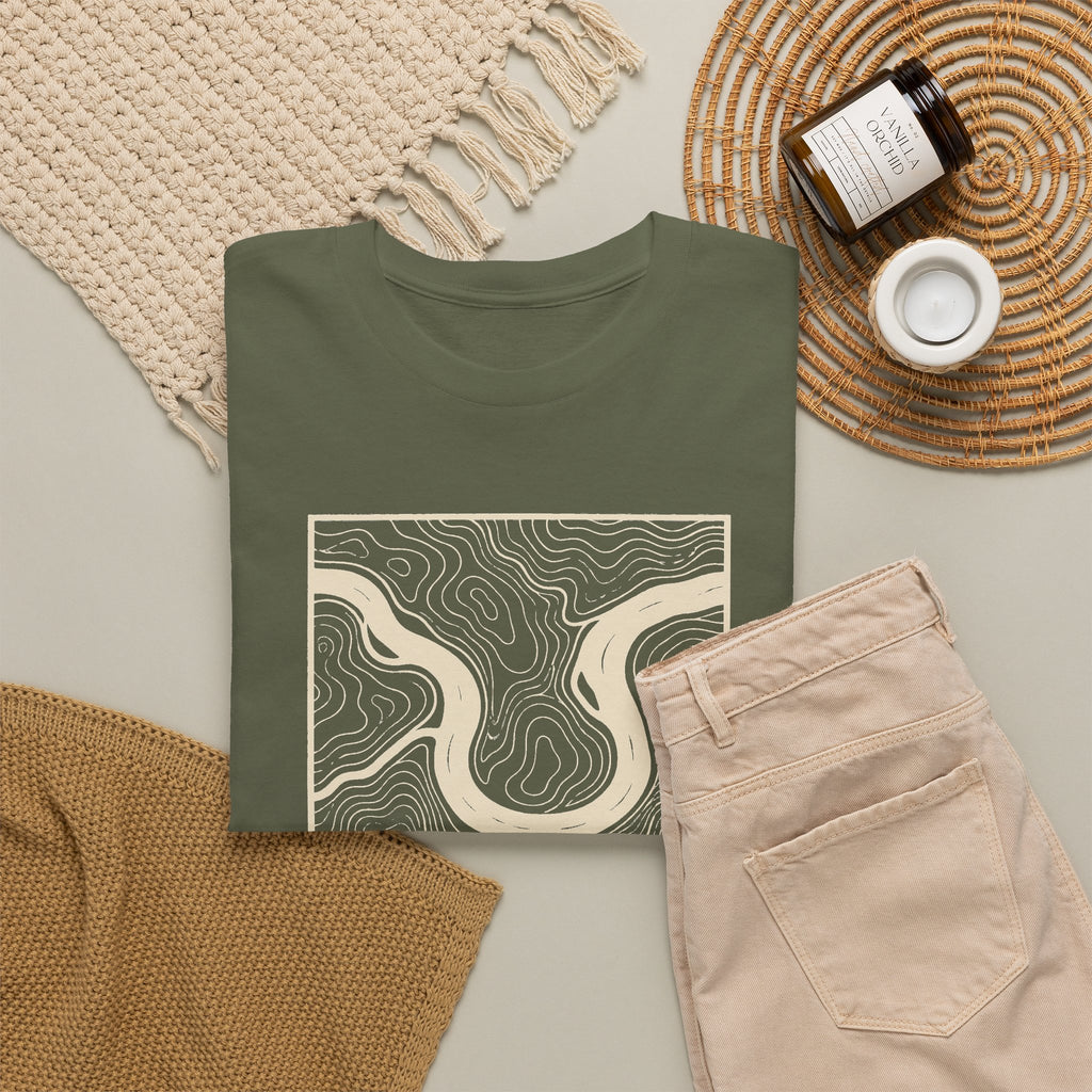Knoxville Topo Map T-Shirt
