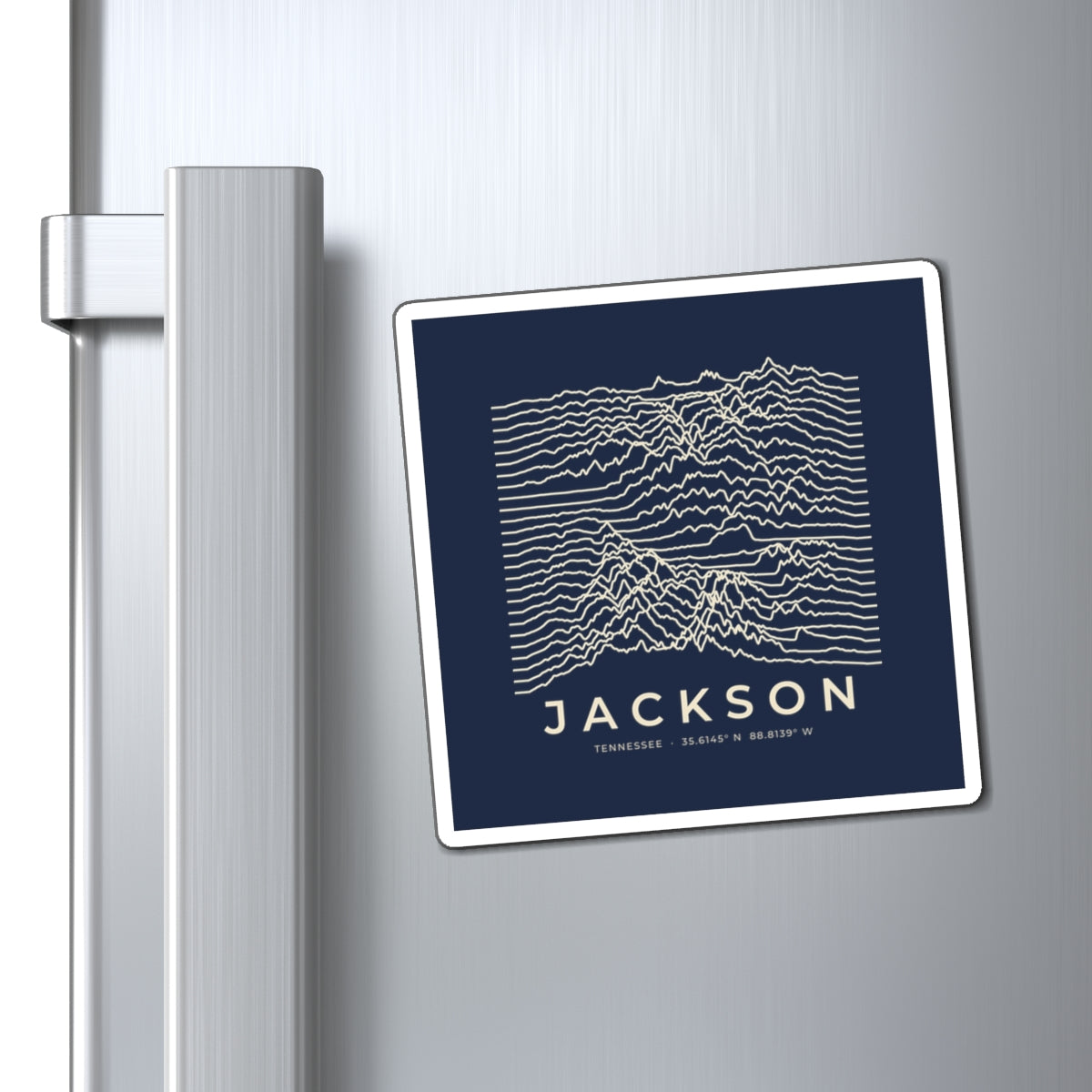 Jackson Ridgeline Magnet (Navy)
