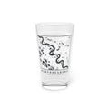 Murfreesboro Topo Map Pint Glass