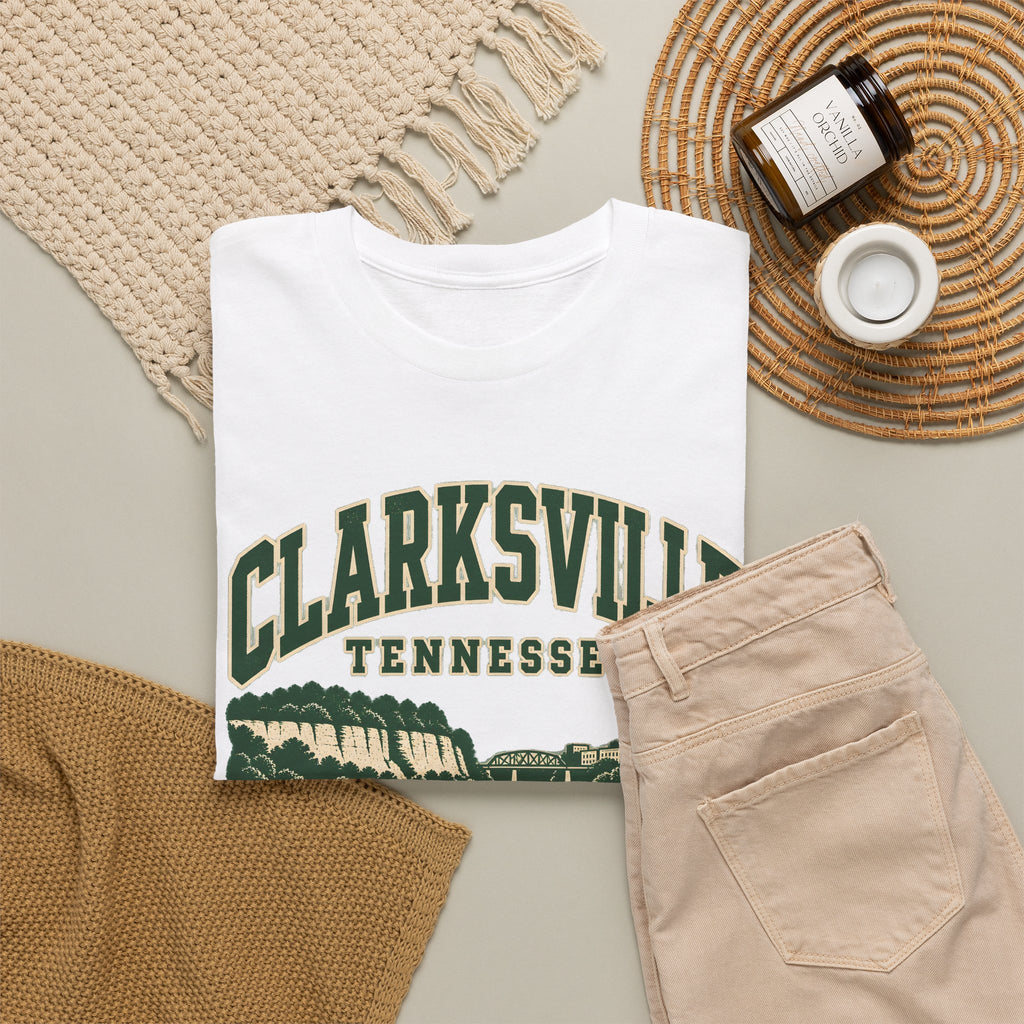 Clarksville Vintage Varsity T-Shirt