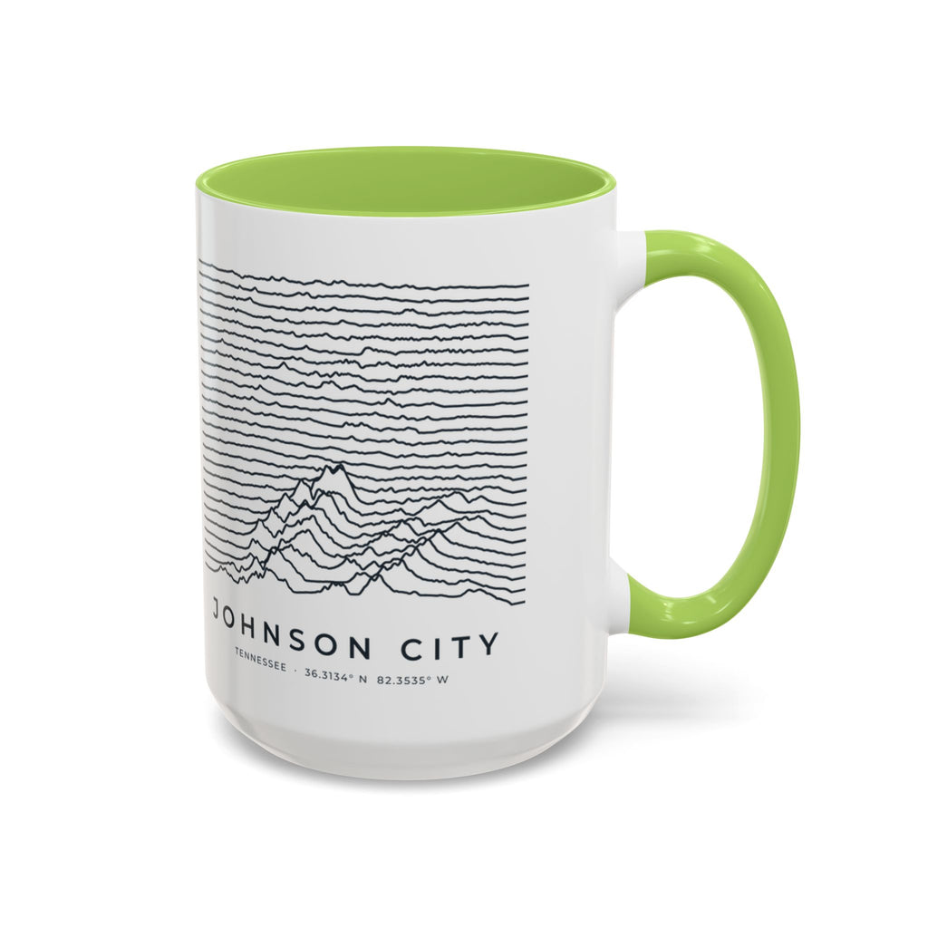 Johnson City Ridgeline Accent Mug