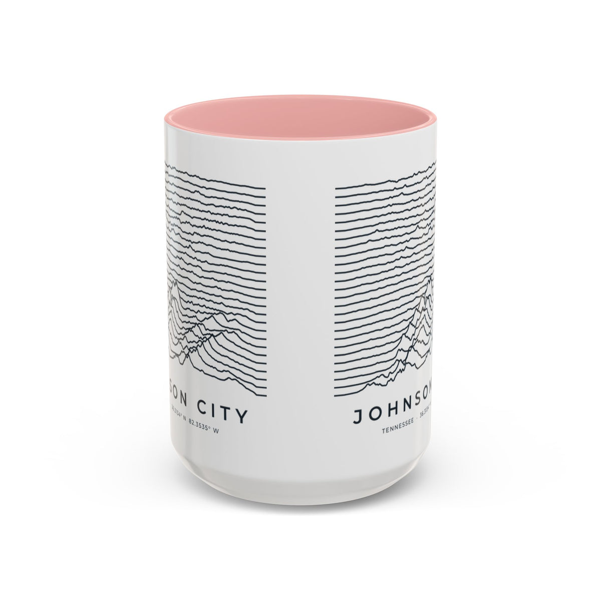 Johnson City Ridgeline Accent Mug