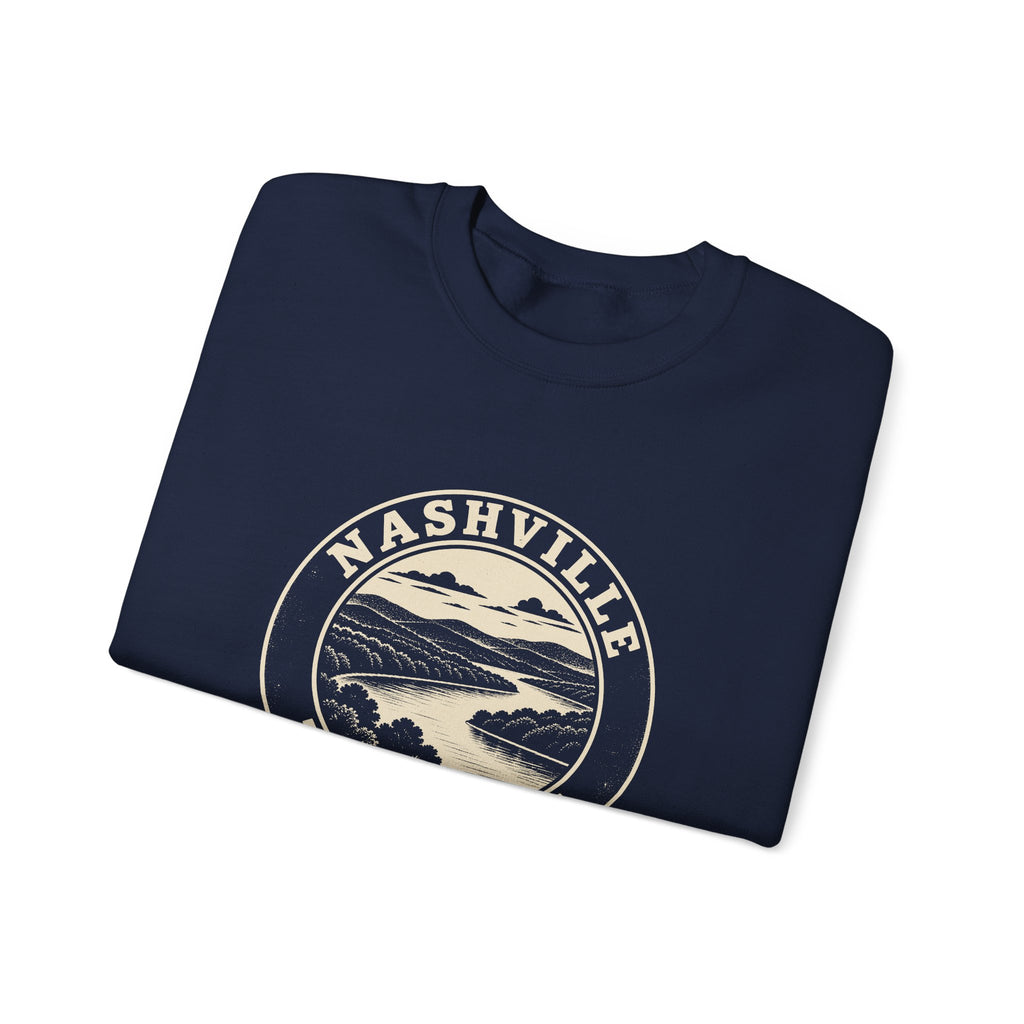 Nashville Park Badge Crewneck Sweatshirt