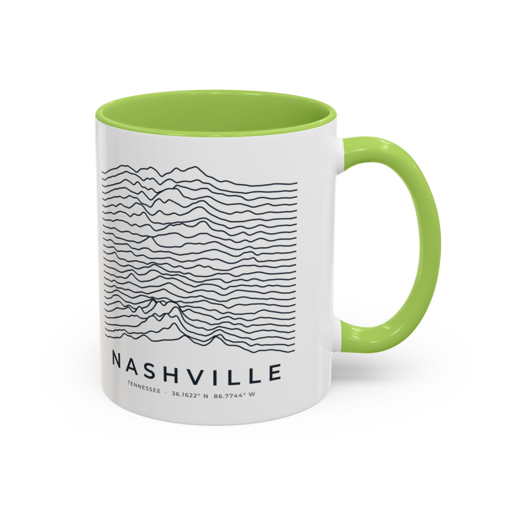 Nashville Ridgeline Accent Mug
