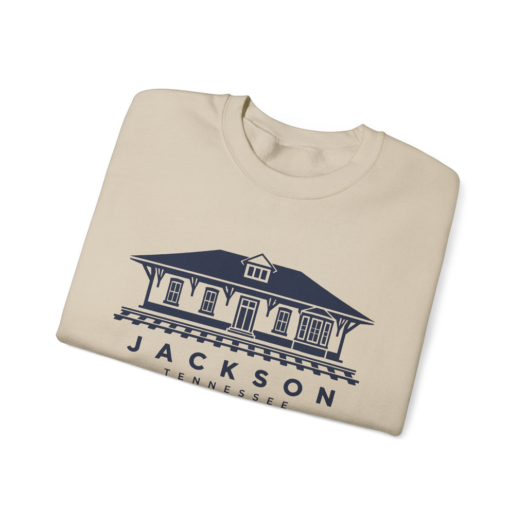 Jackson Train Depot Crewneck Sweatshirt