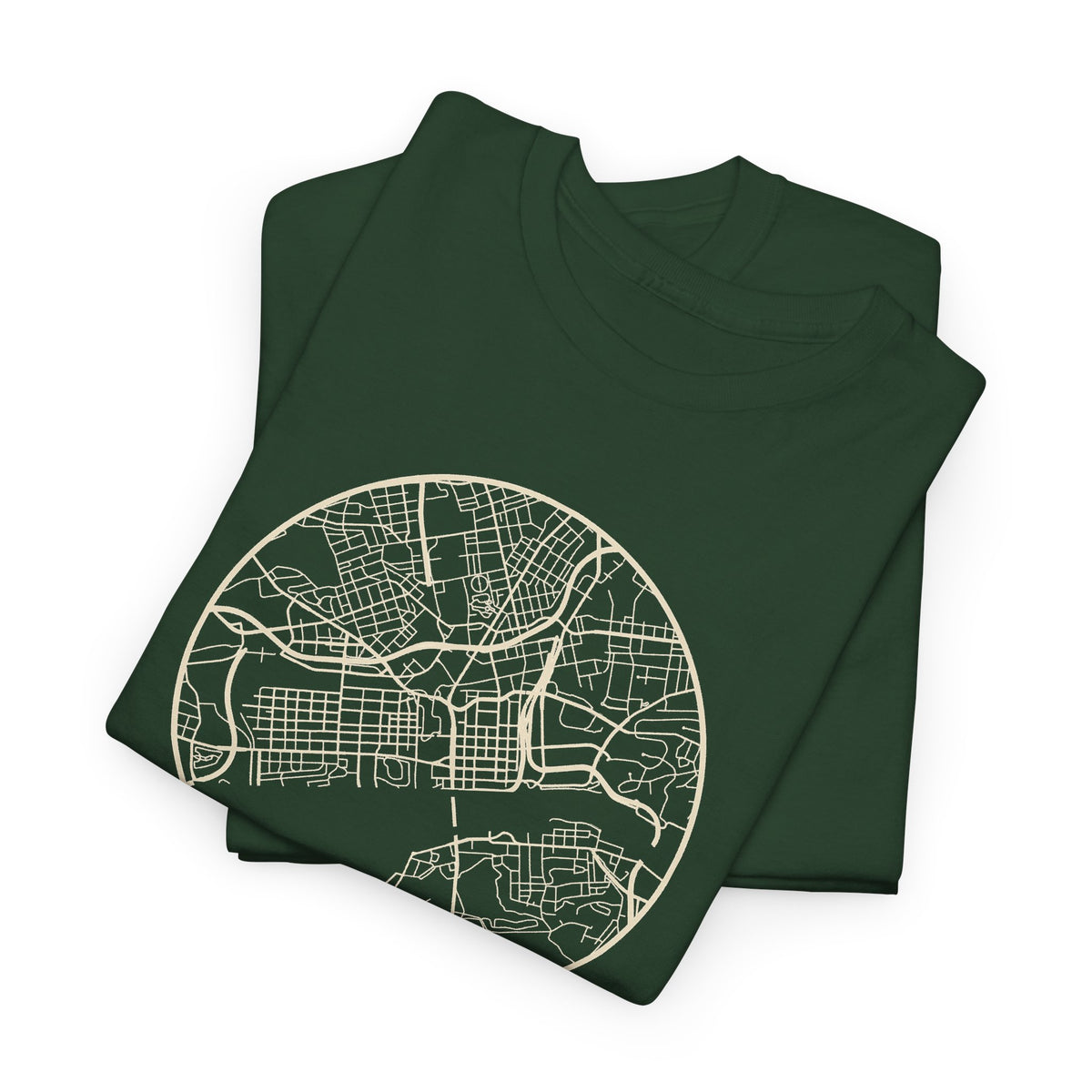 Knoxville Street Map T-Shirt