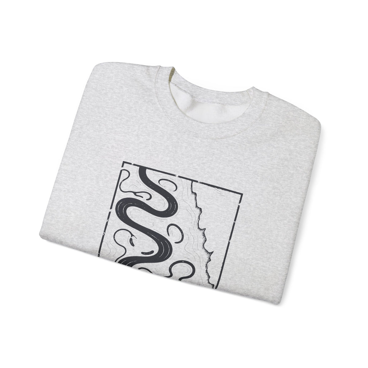 Memphis Topo Map Crewneck Sweatshirt